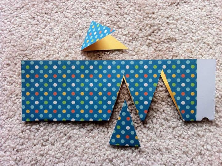 How to Make a Bunting Cake Topper - Peanut Blossom