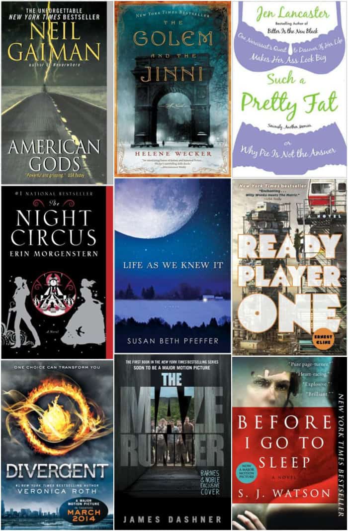 A years worth of book club picks