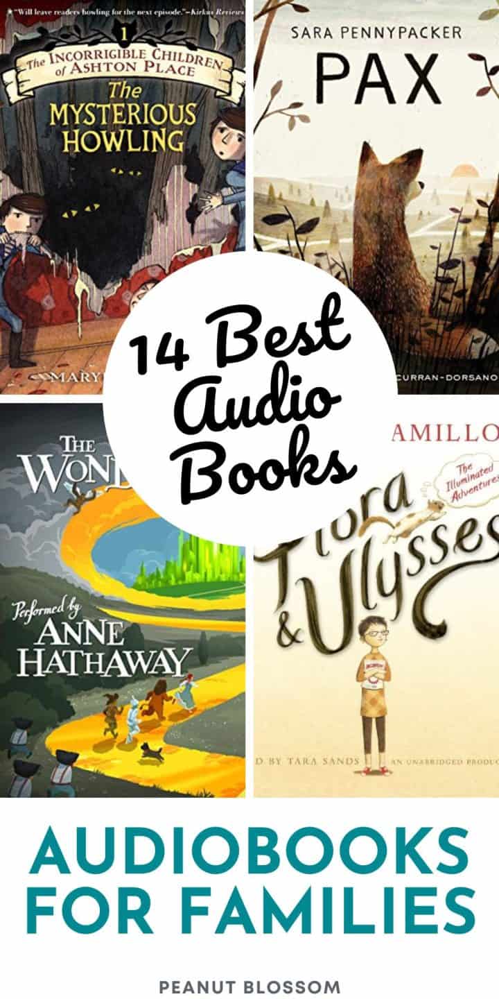 14 Best Audiobooks For Families - Peanut Blossom