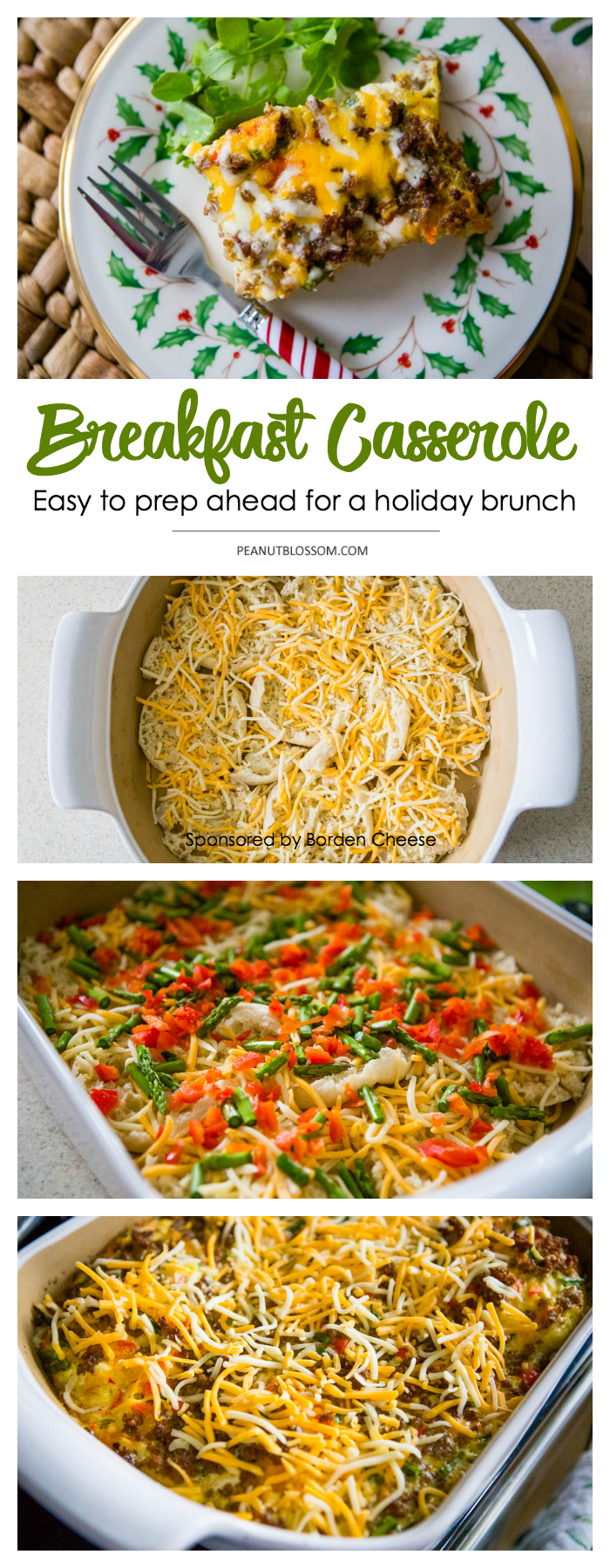 Cheese and Sausage Breakfast Casserole: Holiday brunch in a pinch
