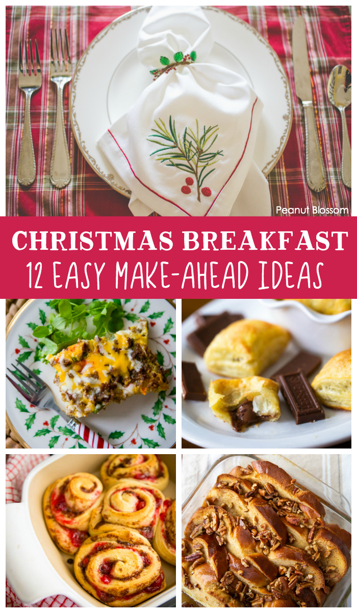 Easy make-ahead Christmas breakfast ideas for busy moms