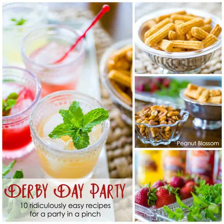 10 Easy Kentucky Derby Party Ideas Peanut Blossom