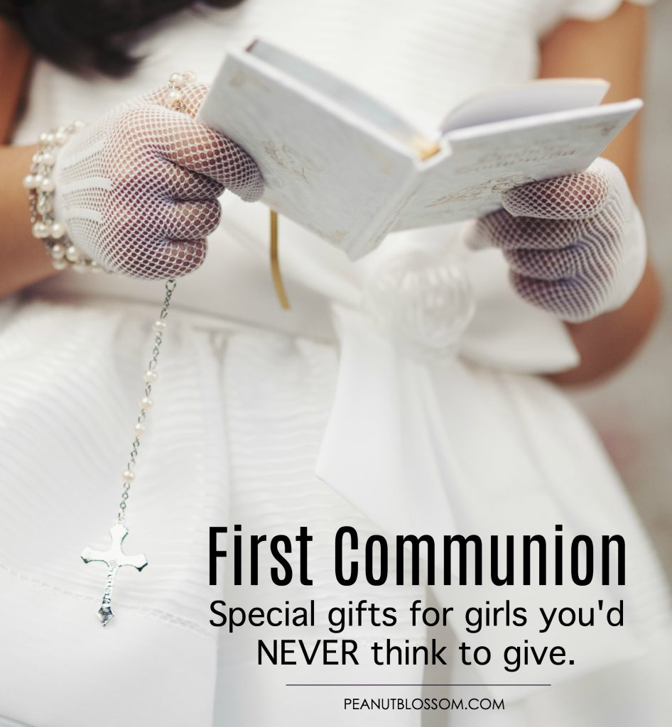 first holy communion presents girl