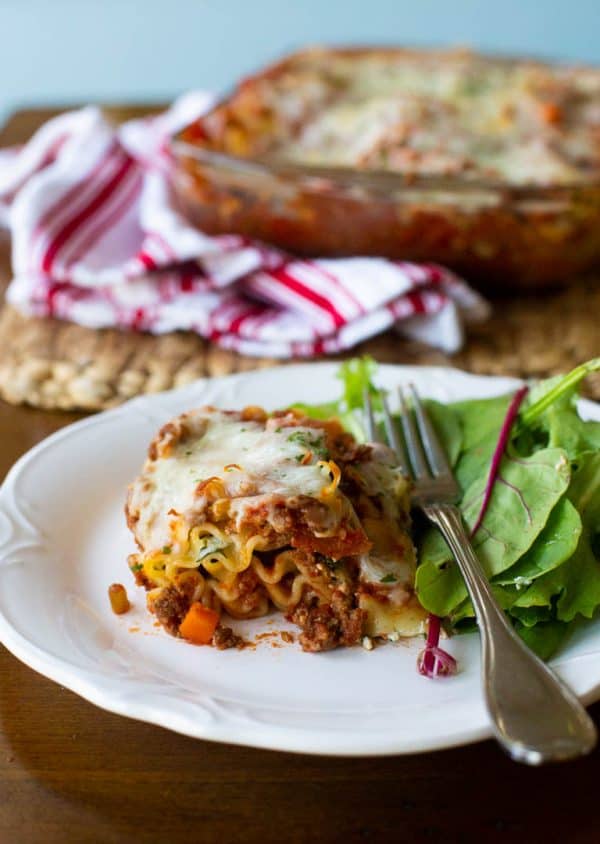 Make Ahead Lasagna Roll-Ups - Peanut Blossom