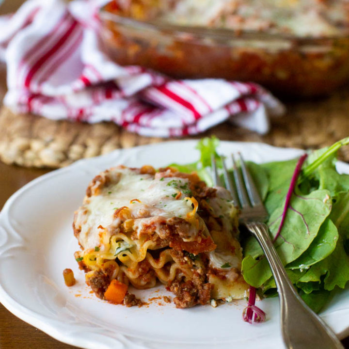 Easy lasagna roll ups to make ahead and save your time - Peanut Blossom