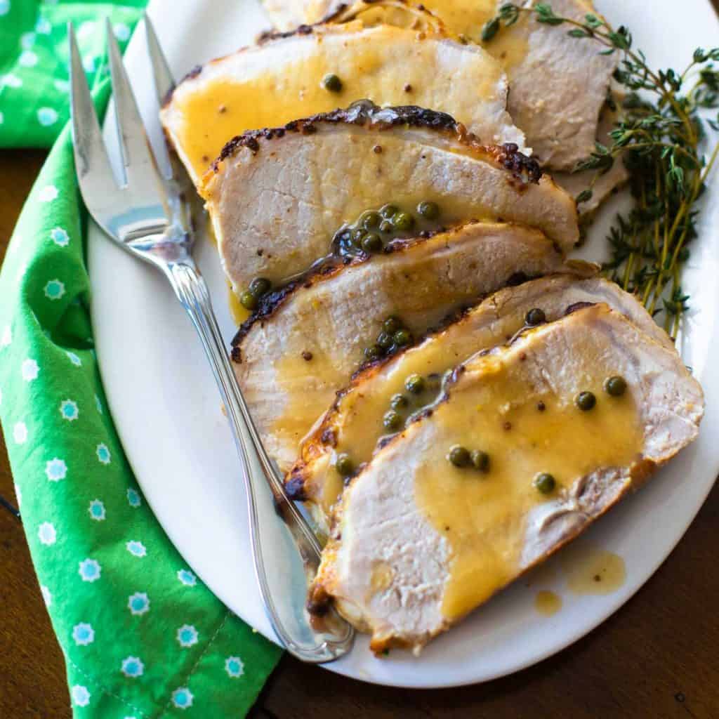 Make-Ahead Oven Roasted Pork Loin - Peanut Blossom