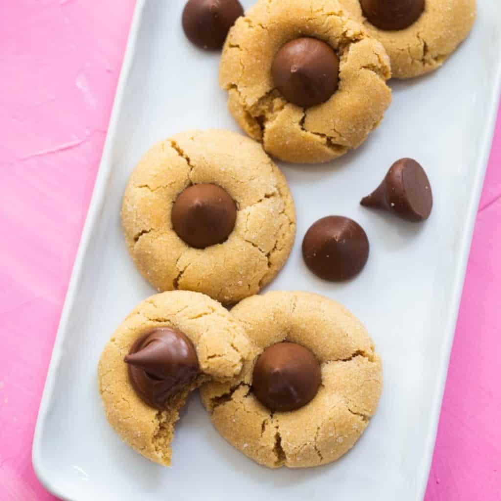 BEST Peanut Butter Blossoms Ever - Peanut Blossom