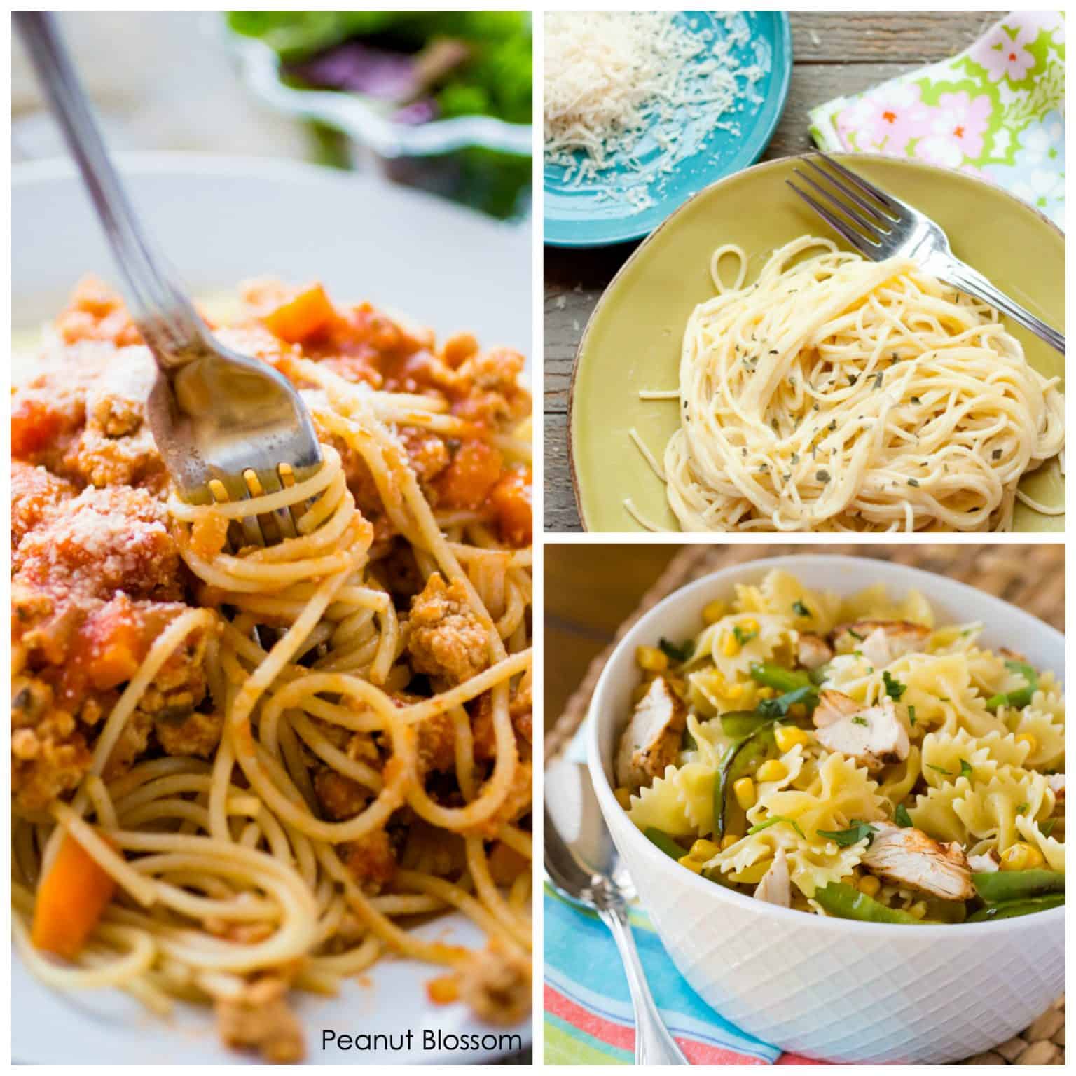 16 Easy Pasta Recipes - Peanut Blossom