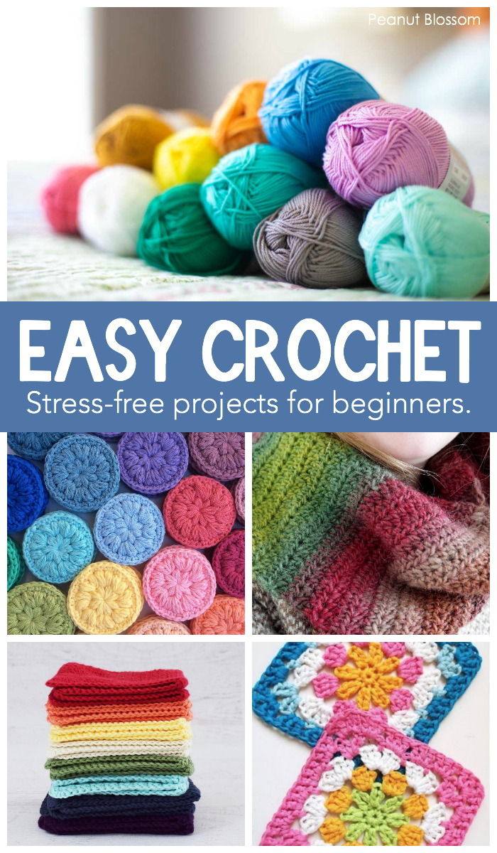 Stress-Free Crochet Projects for Beginners - Peanut Blossom