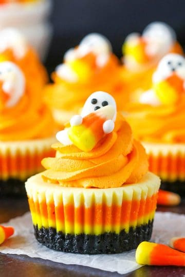 10 Candy Corn Halloween Treats - Peanut Blossom