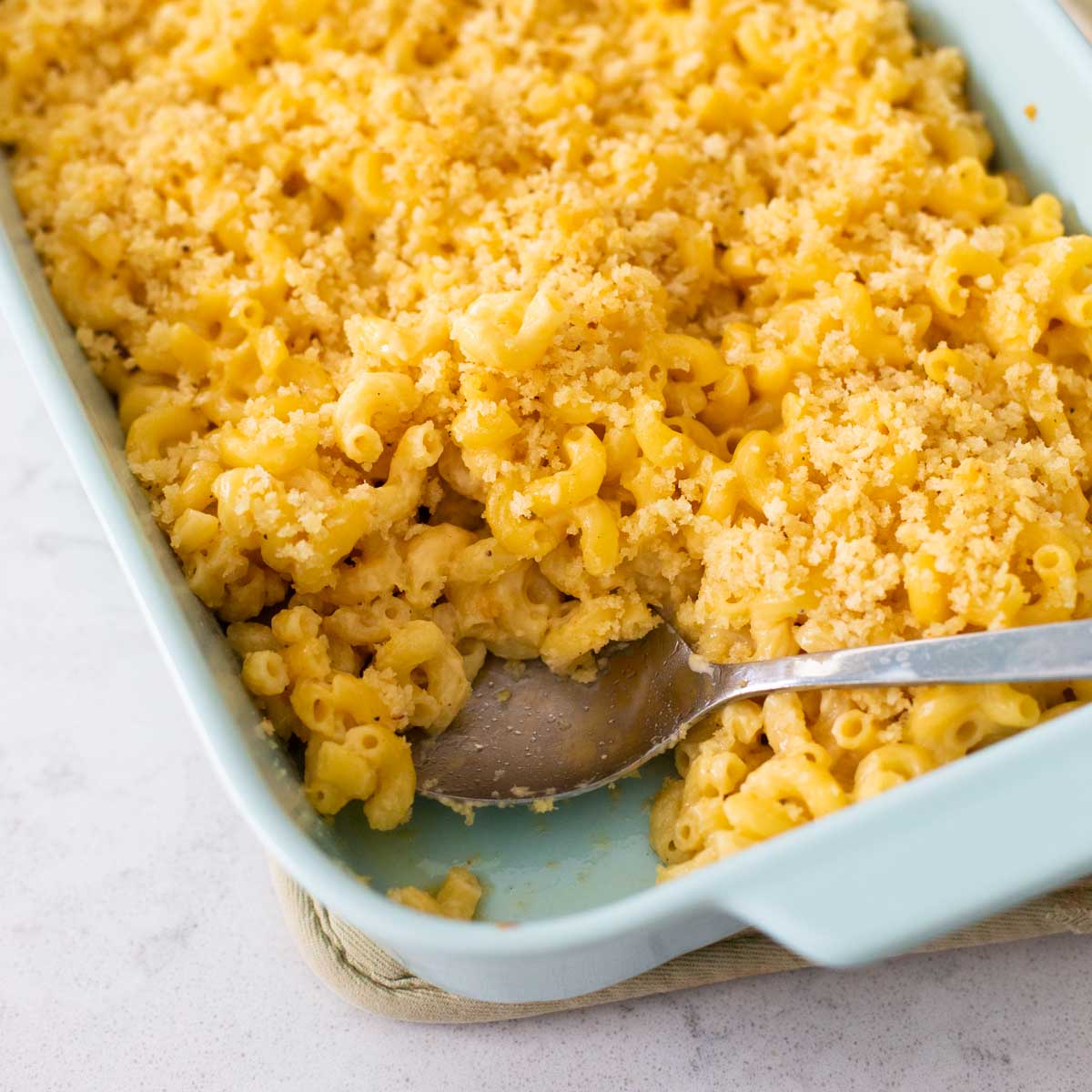 Baked Macaroni And Cheese Bread Crumbs