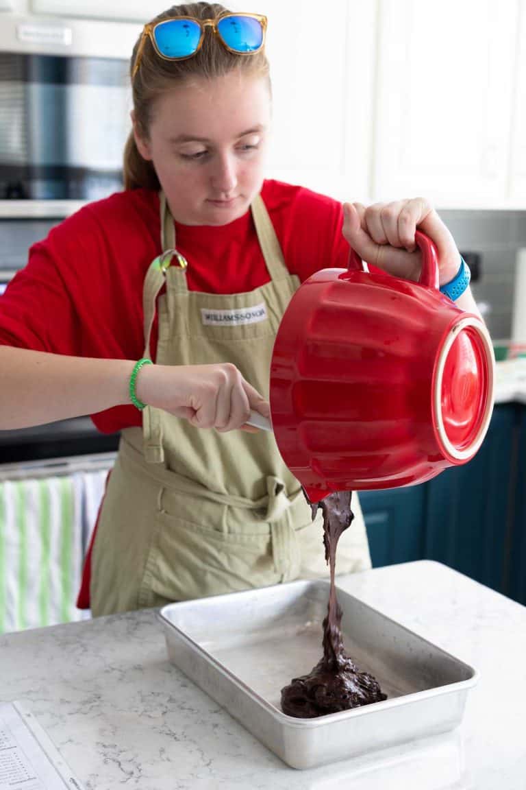 The Best Homemade Brownies for Kids - Peanut Blossom