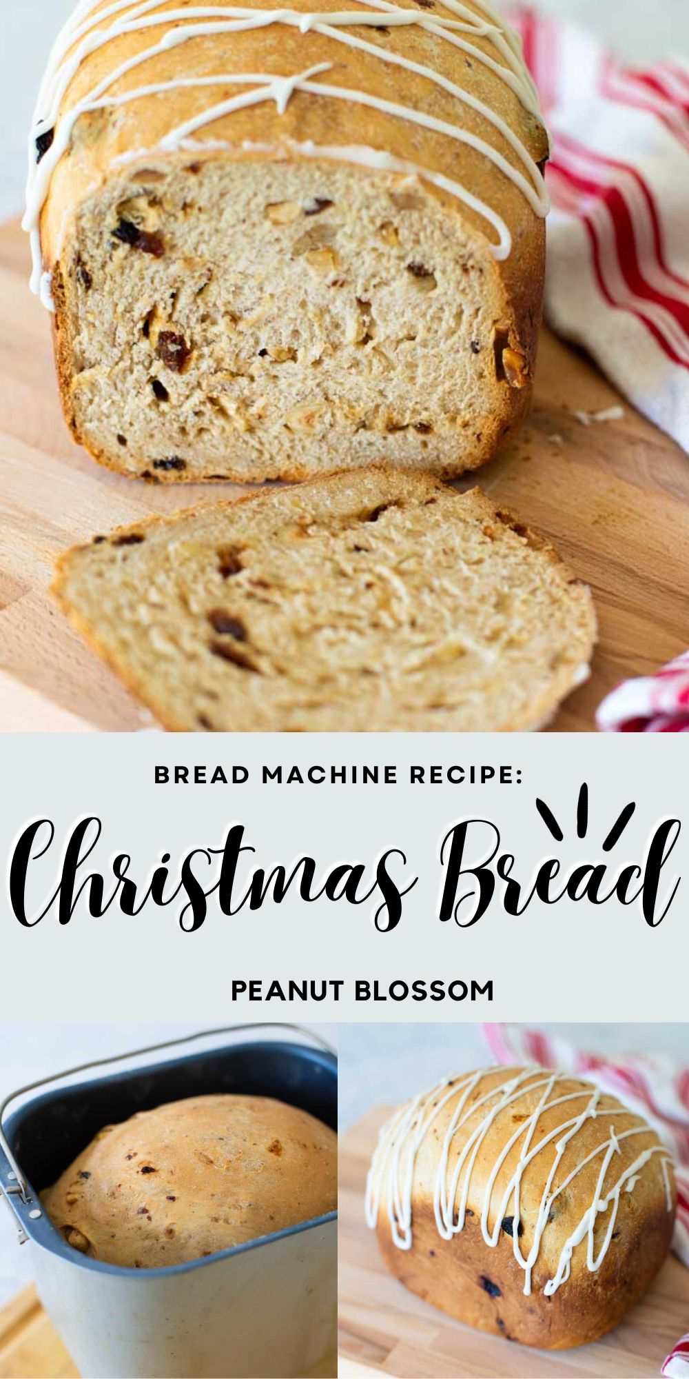 German Christmas Bread - Peanut Blossom