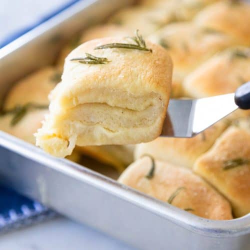 Buttered Rosemary Rolls