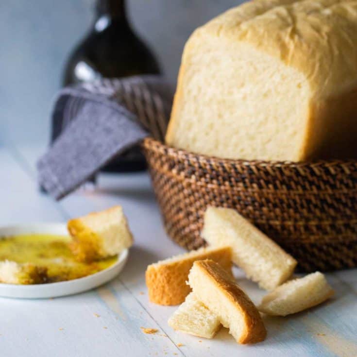 Bread Machine Italian Bread Peanut Blossom