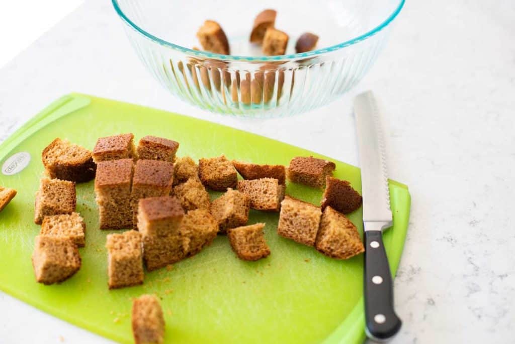 How To Make Croutons From Bread Peanut Blossom   Homemadecroutons 2 1024x683 