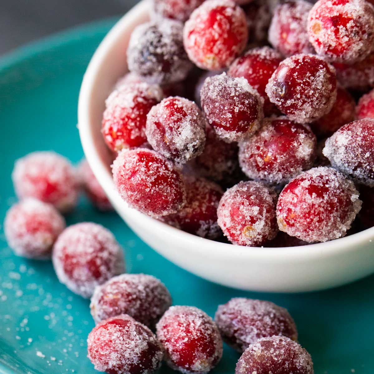 Sugared Cranberries Recipe