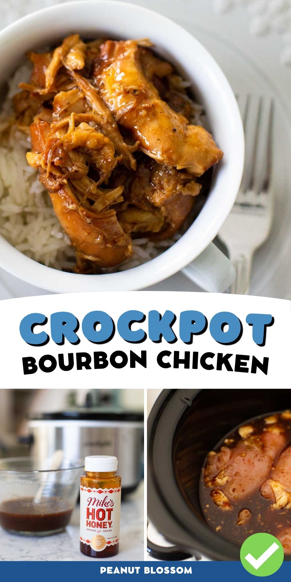 Crockpot Bourbon Chicken