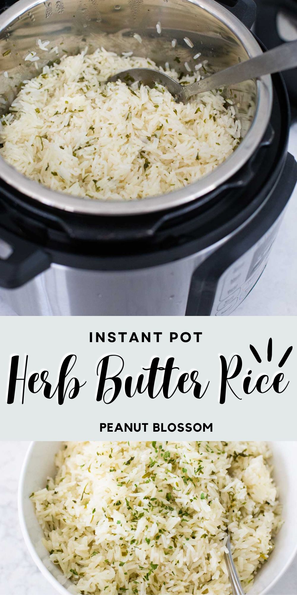 Easiest Instant Pot Jasmine Rice - Peanut Blossom