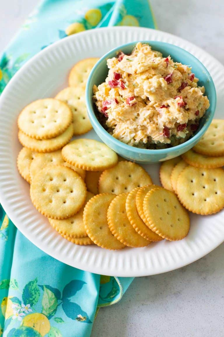 Homemade Pimento Cheese Spread - Peanut Blossom