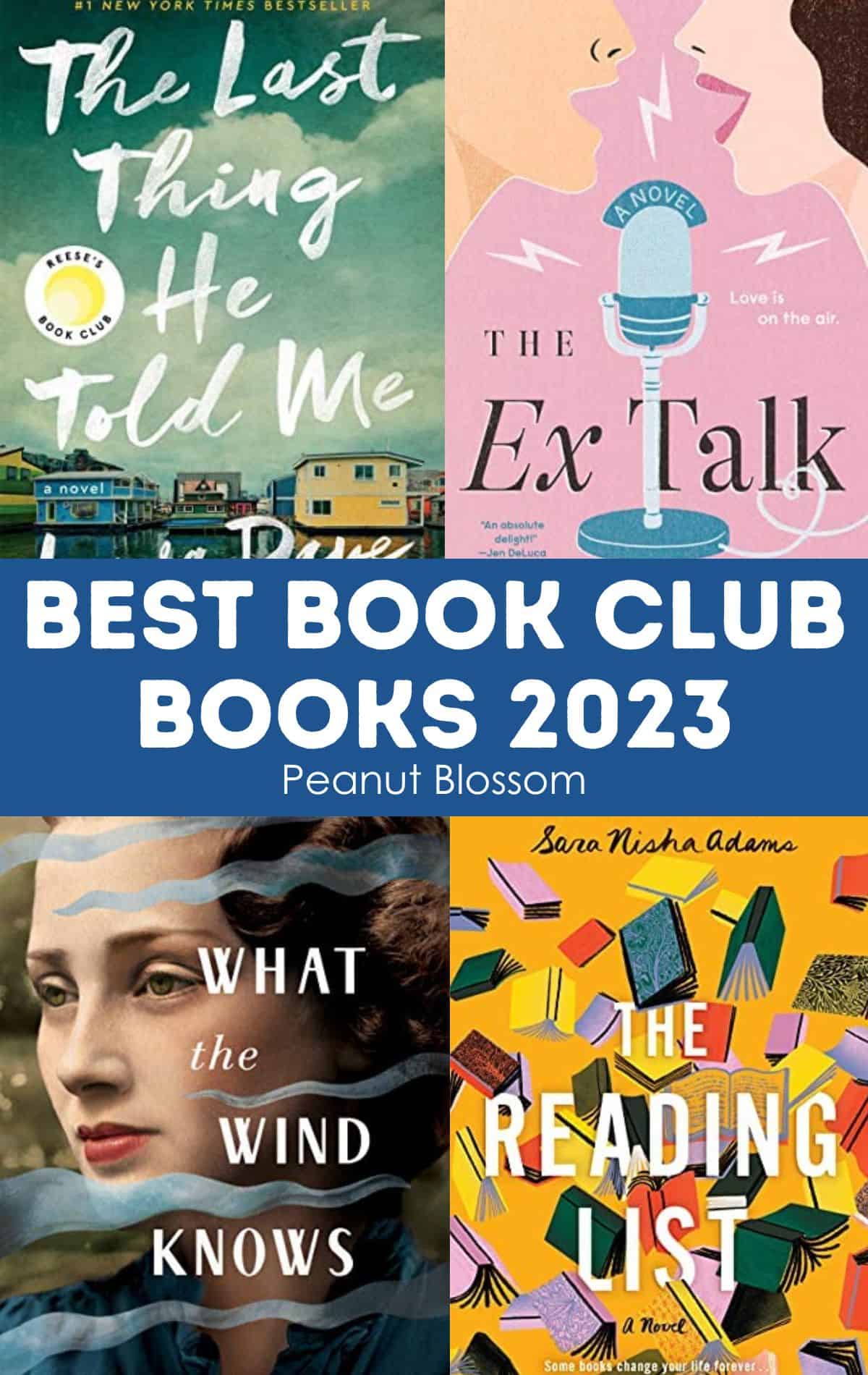 Best Book Club Picks 2023 Peanut Blossom