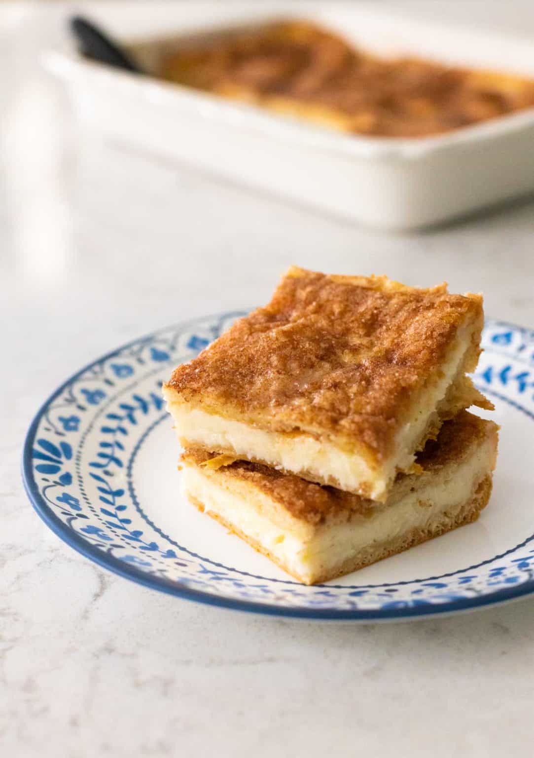 Crescent Roll Cheesecake Bars - Peanut Blossom