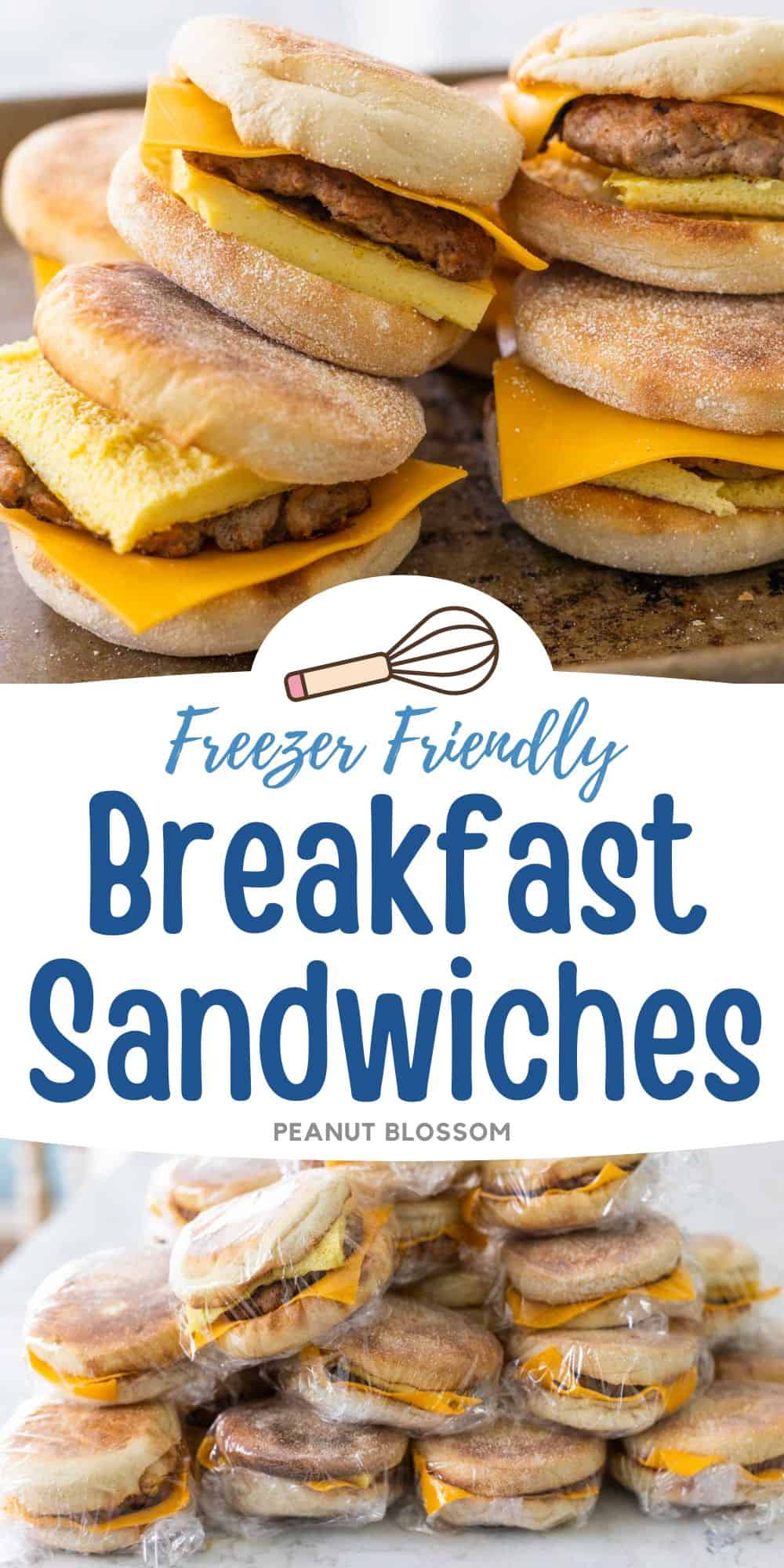 Frozen Breakfast Sandwiches - Peanut Blossom