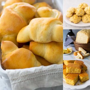 15 Easy Thanksgiving Bread Recipes - Peanut Blossom