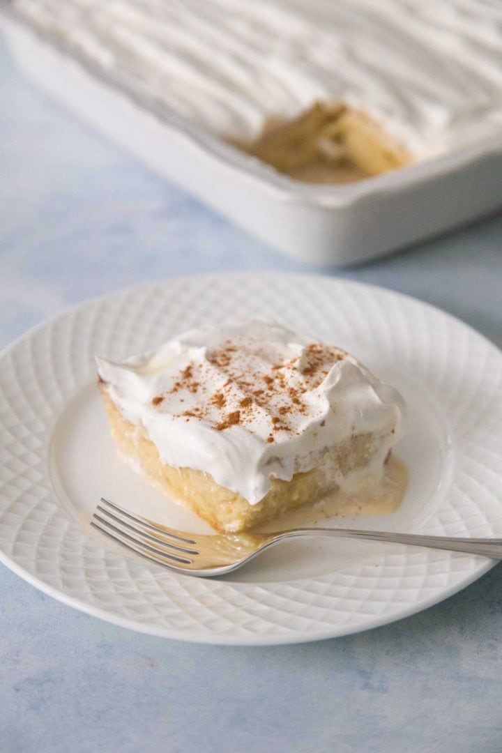 Tres Leches Cake {Cake Mix OR From Scratch} - Peanut Blossom